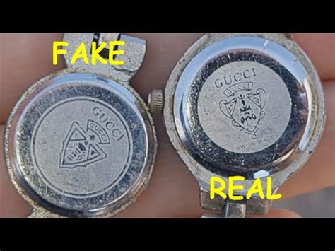 gucci watch fake vs real|gucci watch verification.